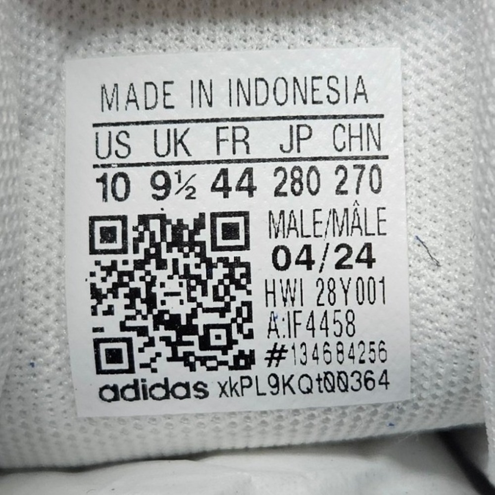 Adidas VL Court 3.0‎ Skateboarding Shoes IF4458 Blue White Men's Size 10 - Picture 9 of 11